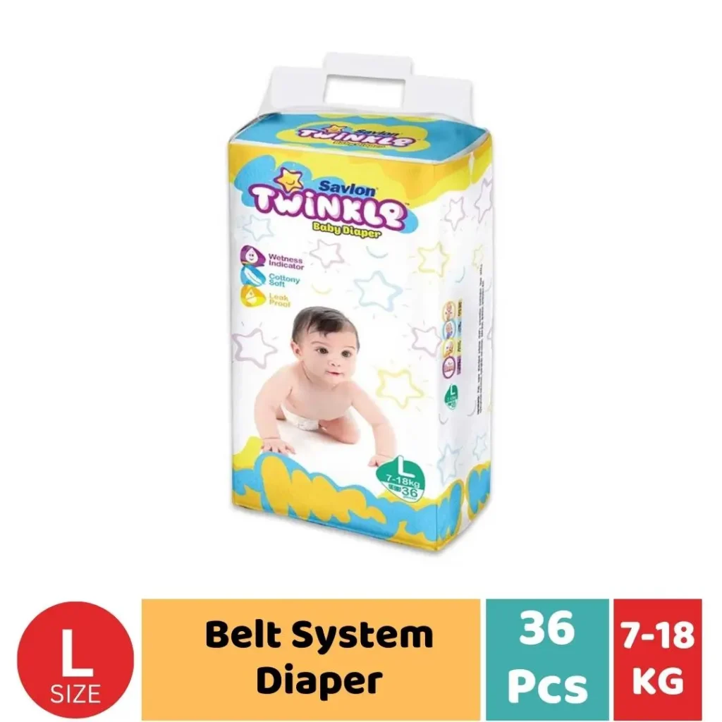 Twinkle Belt diaper L size 36pcs