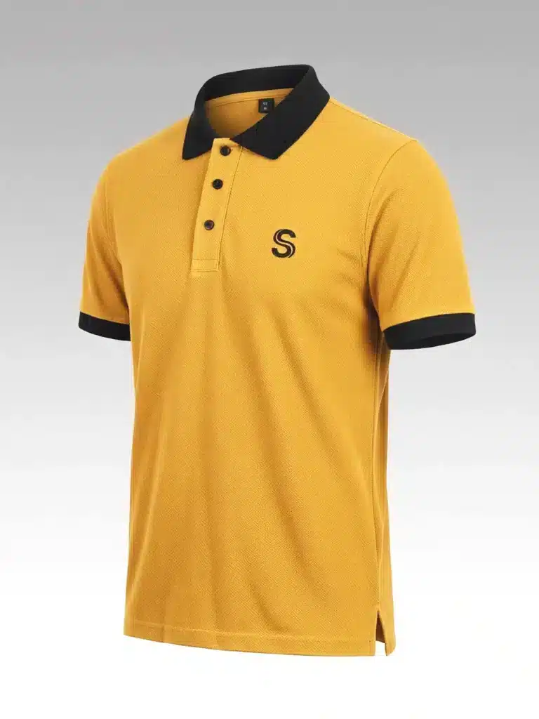 mustered polo