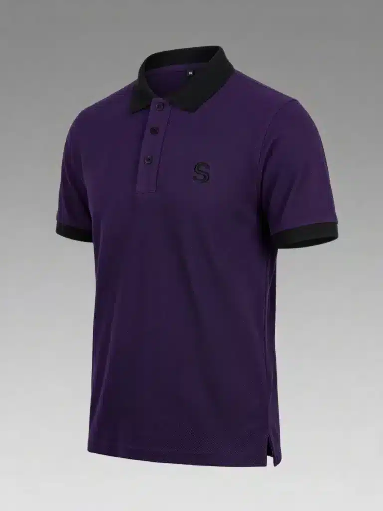 deep purple polo